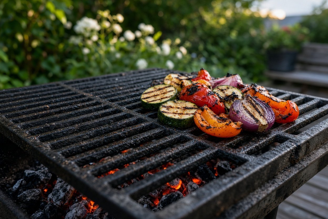 Gjutjärn grill: jämför galler, grillar och grillpannor